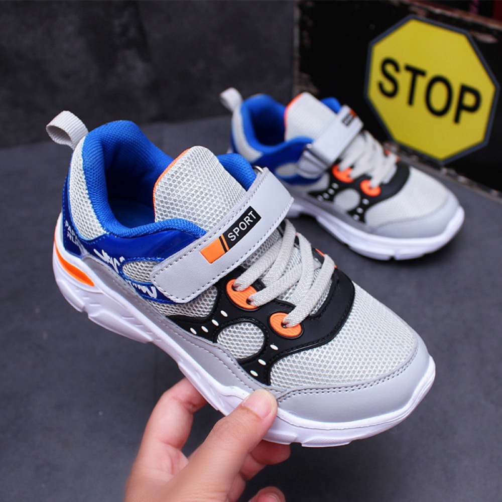 Children's Wear-Resistant and Breathable Medium and Large Boys' Sports Shoes